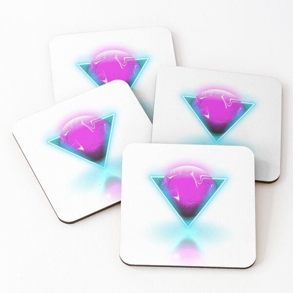 Item preview, Purple planet in a neon triangle designed and sold by AhmedTheMaker.