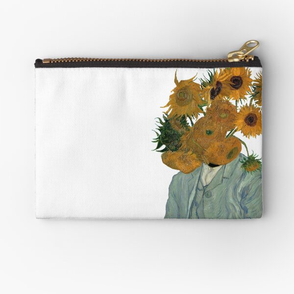 From the Artist, Beauty Grows Zipper Pouch