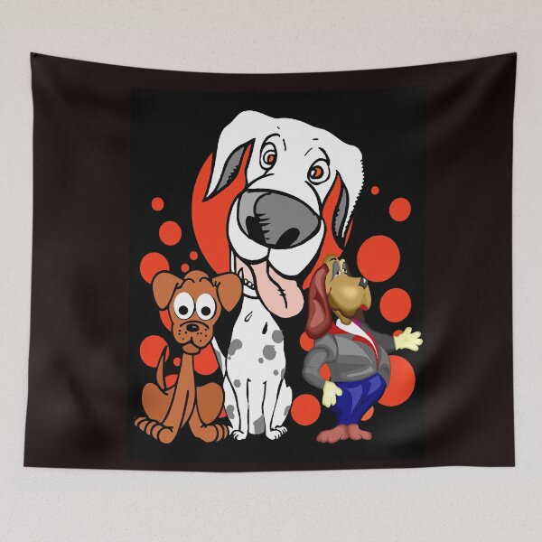 Item preview, Comic Dog Fantasy Whimsical Funny Print  designed and sold by posterbobs.