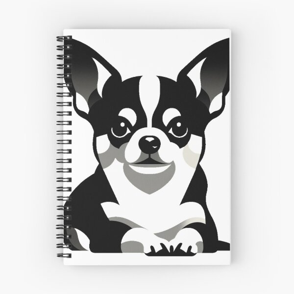 Artikelvorschau, Chihuahua im minimalistischen Stil der 1960er Jahre entworfen und verkauft von hiddenlayers.