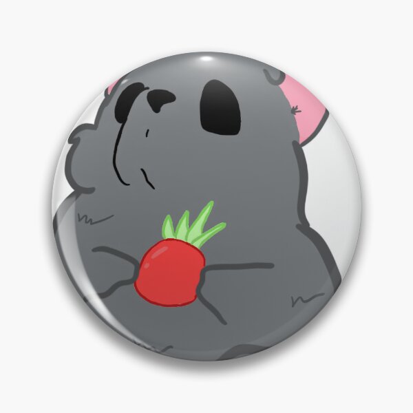 Item preview, Chinchilla with a Rosehip  designed and sold by TyraNatalia.