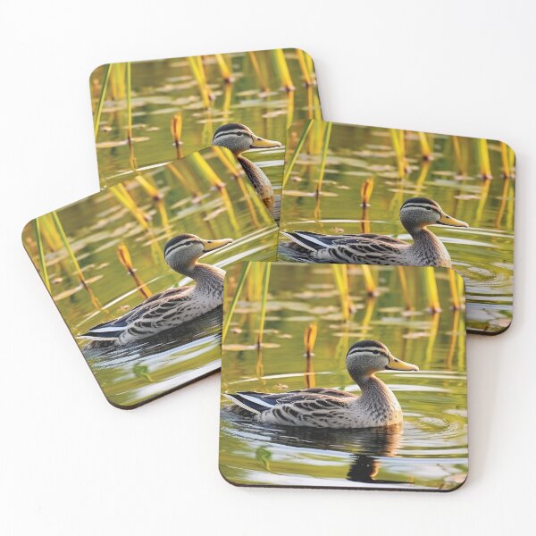 Item preview, Duck In Pond Photo designed and sold by TheAnimalZ00.