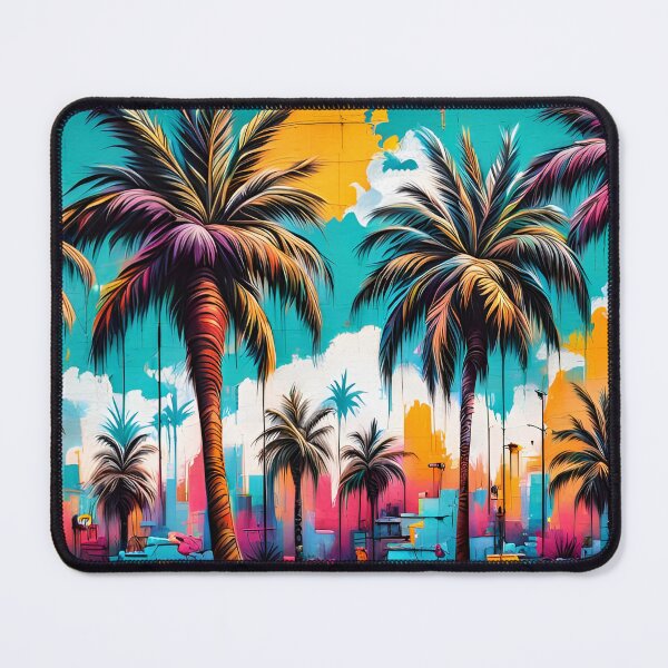Item preview, Colorful graffiti Palm Trees designed and sold by DisneyKrayzie.
