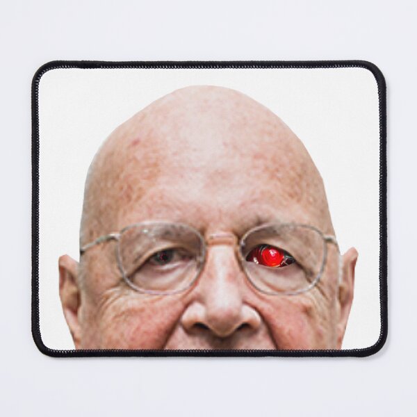 Item preview, Klaus Schwab cyborg  designed and sold by LoucheHQ.