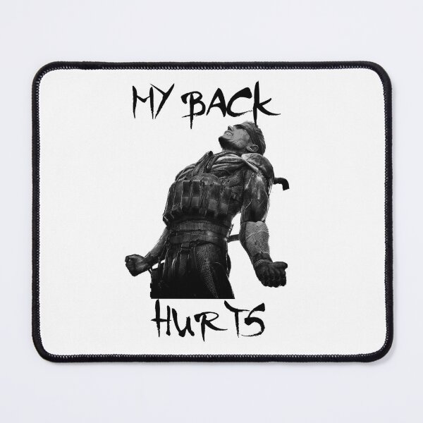 Item preview, My Back Hurts designed and sold by TekunoTiger.