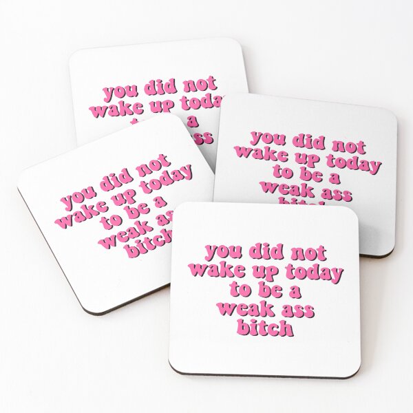 Item preview, You Did Not Wake Up Today To Be A Weak Ass Bitch, motivational quote workout designed and sold by yass-art.