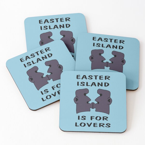 Item preview, Easter island is for lovers designed and sold by cubiclecoma.