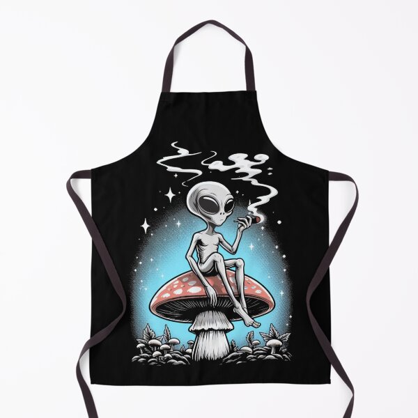 Item preview, Extraterrestrial Expedition: Discover Alien Serenity with Our Mushroom Explorer T-Shirt designed and sold by American Artist Designs.