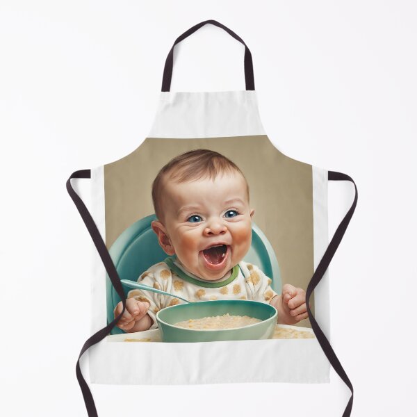 Item preview, Comic series, a comical and happy baby eats his porridge designed and sold by janjacbu.