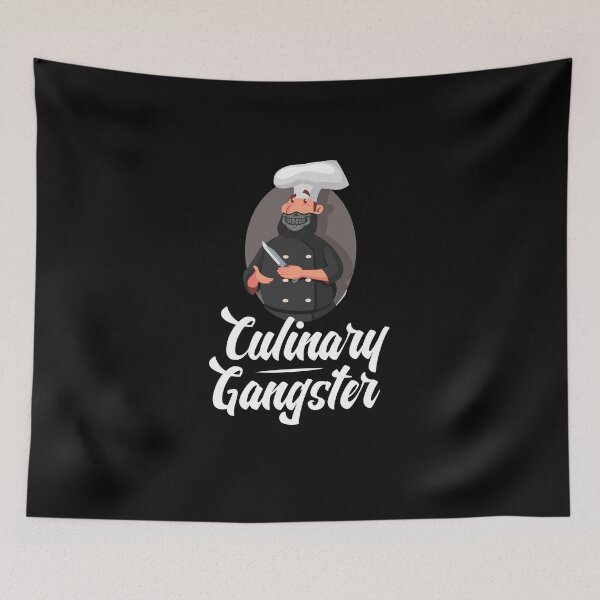 Item preview, Culinary Gangster | chef gift | chef shirt | chef funny | pastry chef gift | sous chef gift | cook accessories | chef apparel designed and sold by Kreature Look.