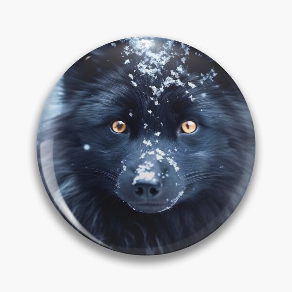 Item preview, Black Wolf Cub In The Snow designed and sold by TheAnimalZ00.