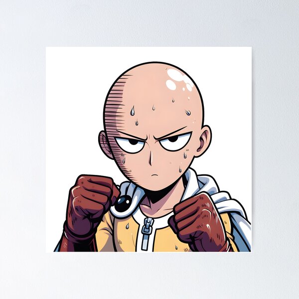 for Punch Man Redbubble Posters Sale | One Funny