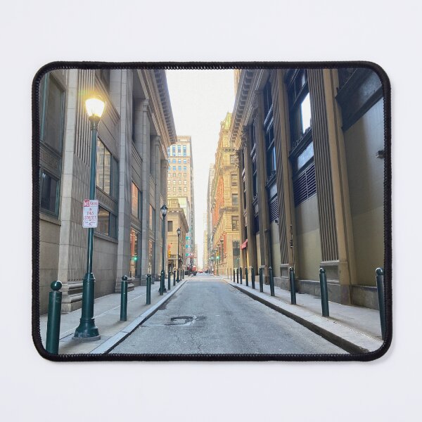 Item preview, Philadelphia City Street Mouse Pad  designed and sold by Goatdeck.