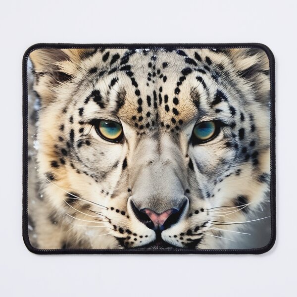 Item preview, Snow Leopard Face designed and sold by TheAnimalZ00.