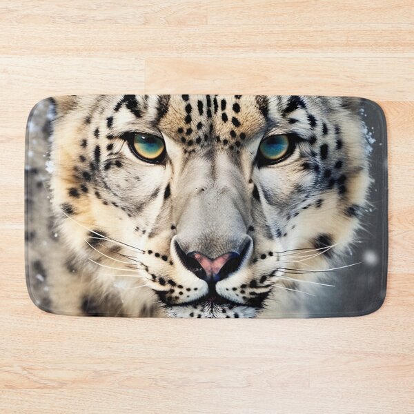 Item preview, Snow Leopard Face designed and sold by TheAnimalZ00.