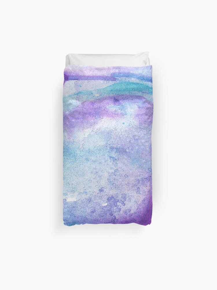 Amethyst Watercolor Duvet Cover By Peggieprints Redbubble