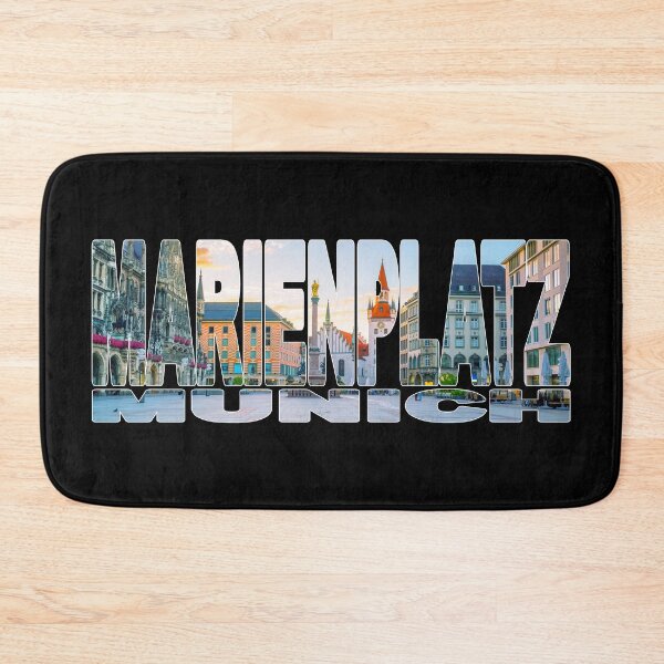 Item preview, MARIENPLATZ Munich - Germany Morning Golden Light designed and sold by Adam Gormley.