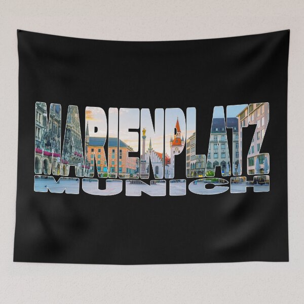 Item preview, MARIENPLATZ Munich - Germany Morning Golden Light designed and sold by Adam Gormley.