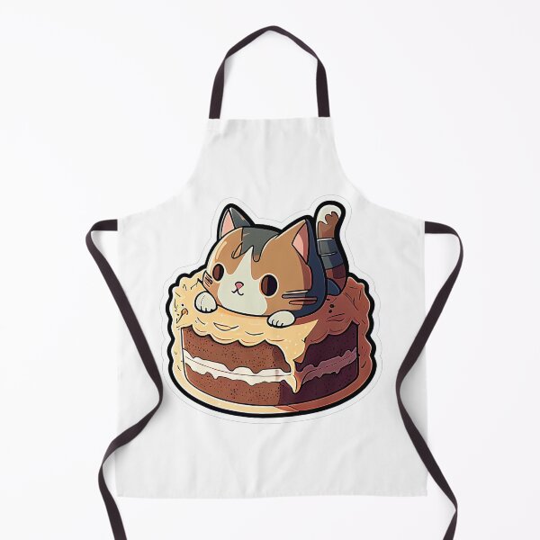 Item preview, Cute Kitty Cat Cake designed and sold by LilyWhiteSu.