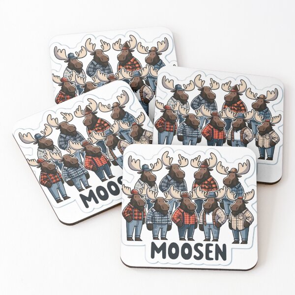 Item preview, Moosen, group of Bull Moose designed and sold by BrinaandPops.