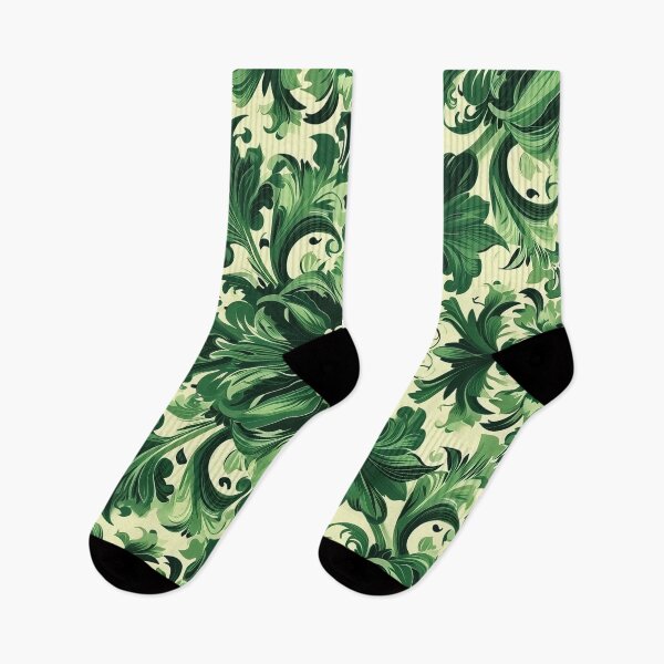Item preview, Green Portuguese Pattern - Retro Style designed and sold by HausKatz.