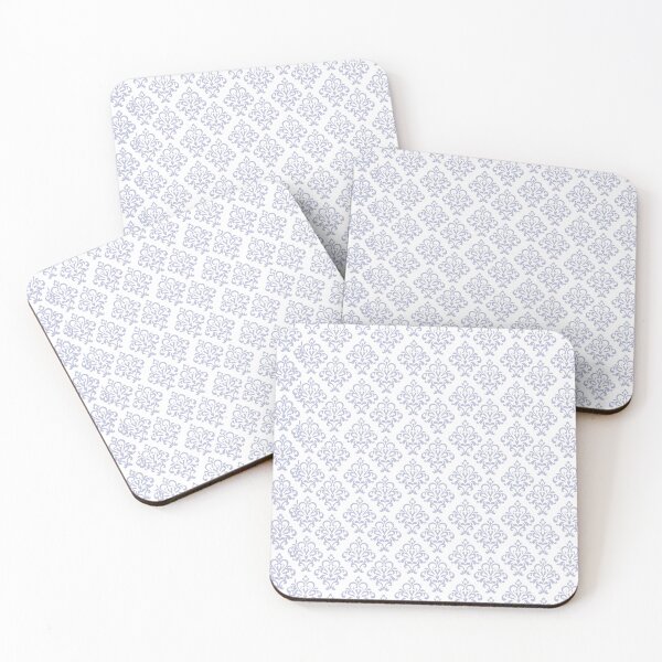 Item preview, Elegant Blue and White Damask designed and sold by Radnordesigns.