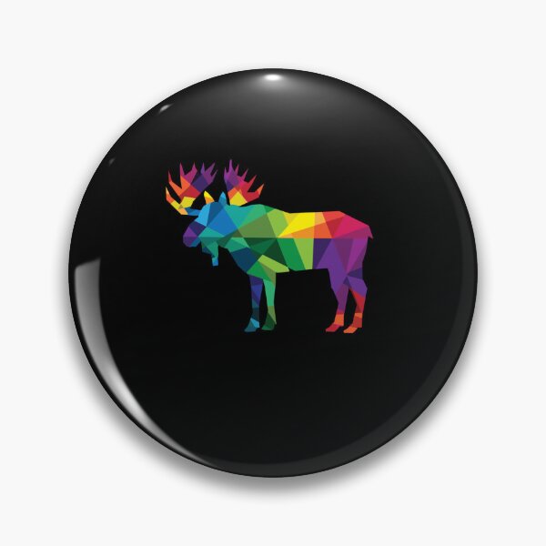 Artikelvorschau, Elch buntes Low-Poly-Kunst-JAGD-Thema – Geschenk für Jäger entworfen und verkauft von taaddison50.