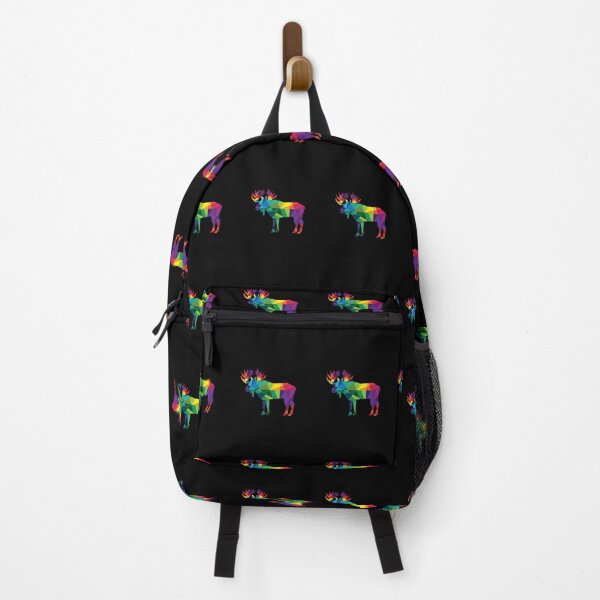 Item preview, Moose colorful low poly art HUNTING theme- hunters gift designed and sold by taaddison50.