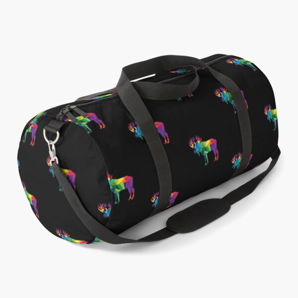 Item preview, Moose colorful low poly art HUNTING theme- hunters gift designed and sold by taaddison50.