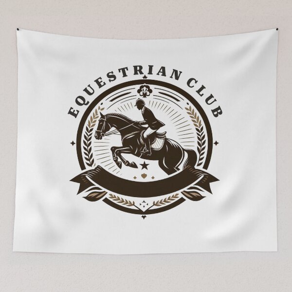 Item preview, Pferdeliebe "Galop of Elegance: Journey at the Equestrian Club" designed and sold by Mahilis.
