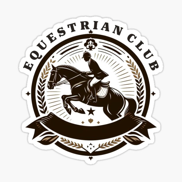 Item preview, Pferdeliebe "Galop of Elegance: Journey at the Equestrian Club" designed and sold by Mahilis.