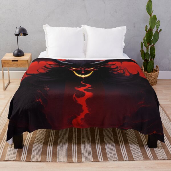Item preview, Creepy Dark Demon Red Full Moon designed and sold by TheDarkWardrobe.