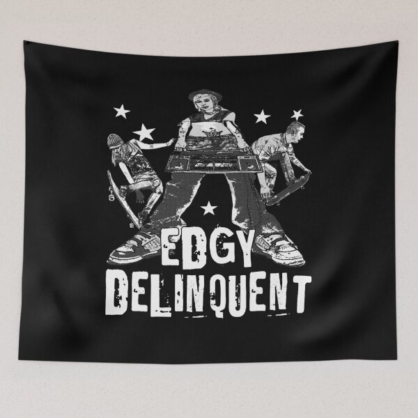 Item preview, Edgy Delinquent - Punk Rock Sk8er designed and sold by blueversion.