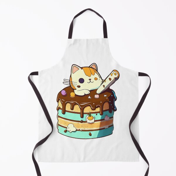 Item preview, Cute Nutty Cat Cake designed and sold by LilyWhiteSu.
