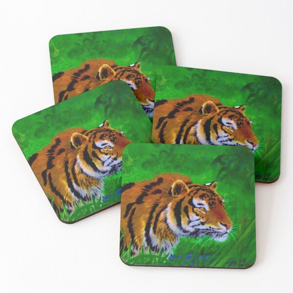 Artikelvorschau, Tiger im Sumpf entworfen und verkauft von Art-to-Life.
