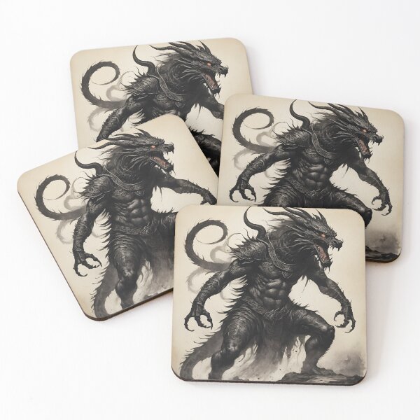 Item preview, Demon with Open Mouth and Claws designed and sold by DarkJuliettes.