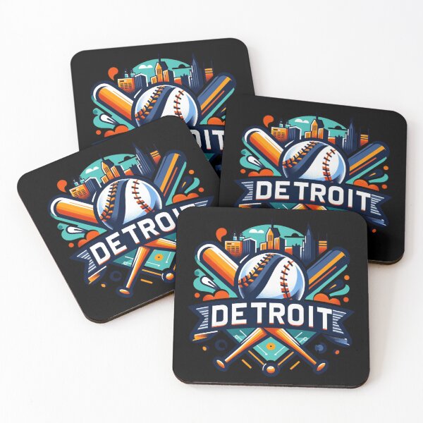 Item preview, Detroit Field Champion - Vibrant Baseball Design designed and sold by Zuriel Hargrove.