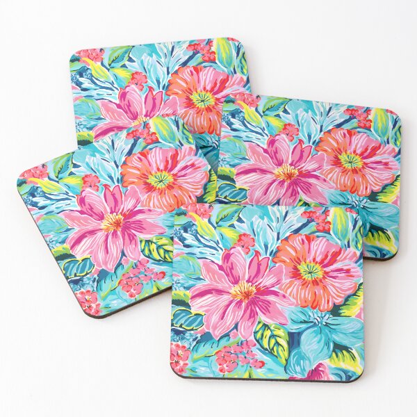 Item preview, vibrant colorful tropical pattern print designed and sold by dcrc.