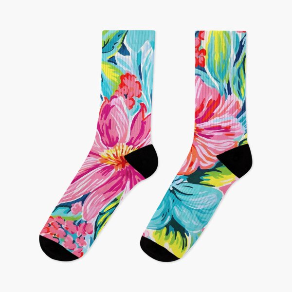 Item preview, vibrant colorful tropical pattern print designed and sold by dcrc.