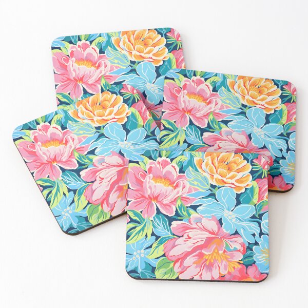 Item preview, vibrant colorful tropical pattern print designed and sold by dcrc.