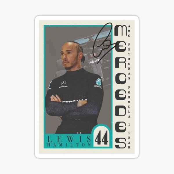 Item preview, Lewis Hamilton Trading Card designed and sold by hyperf1xation.