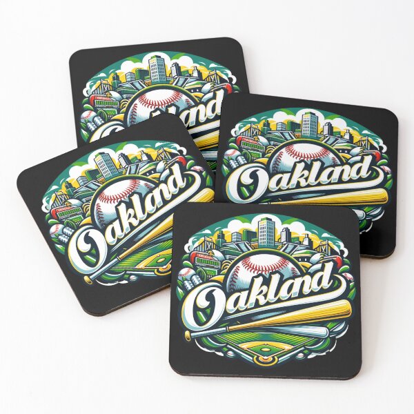 Item preview, Oakland Field Glory - Baseball Icon Art designed and sold by Zuriel Hargrove.