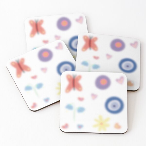 Item preview, Aesthetic preppy gradient blurry sticker pack designed and sold by Gumesthetics.