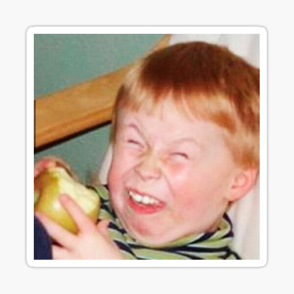 Item preview, Laughing Internet Kid 1 designed and sold by meme-stuff.