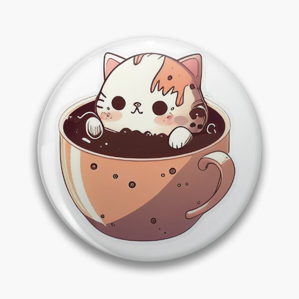Item preview, Cute Cat Hot Chocolate Cup designed and sold by LilyWhiteSu.