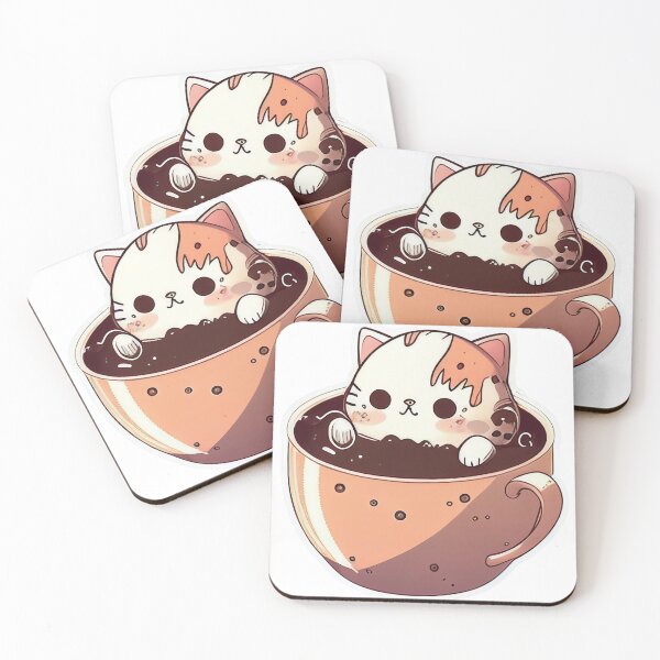 Item preview, Cute Cat Hot Chocolate Cup designed and sold by LilyWhiteSu.