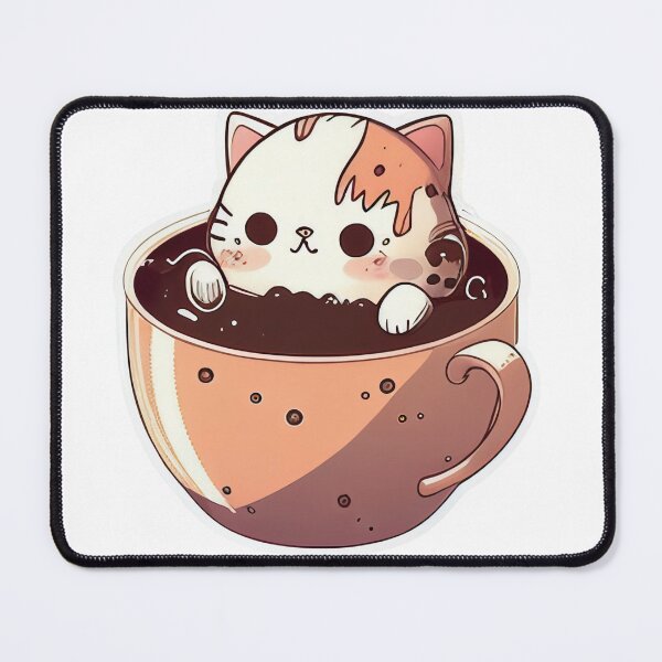 Item preview, Cute Cat Hot Chocolate Cup designed and sold by LilyWhiteSu.