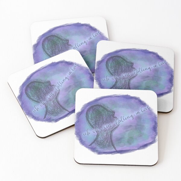 Item preview, “uh oh, i’m falling in love” designed and sold by designsbysara58.