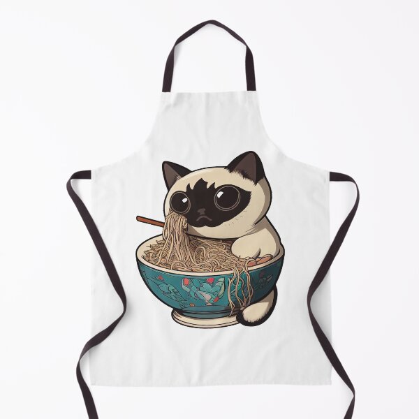 Item preview, Cute Ramen Cat Nom designed and sold by LilyWhiteSu.