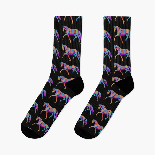 Item preview, Rainbow Horse Trotting designed and sold by DappledMoon.